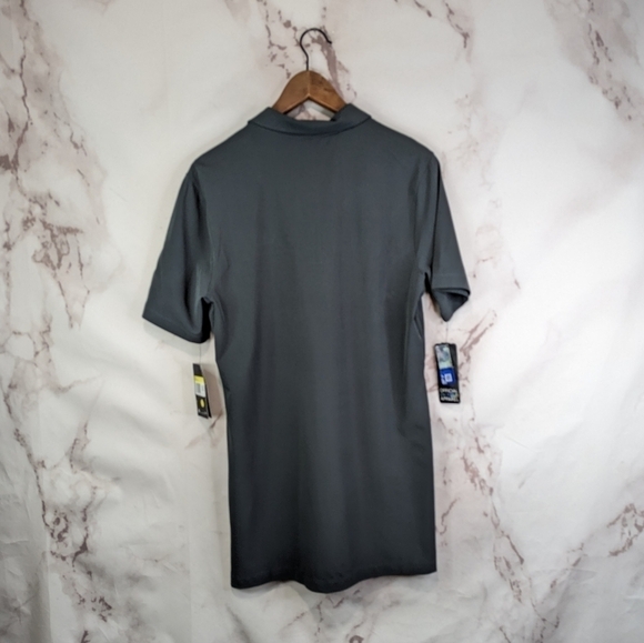 Washington State Cougars Shirt Men Small Polo Gray Short Sleeve Nike Dri Fit WSU - Picture 5 of 11